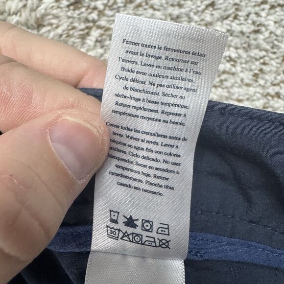 Faherty Shorts Men 35 Blue All Day Short Performance Tech Stretch Hybrid Outdoor - Picture 10 of 12